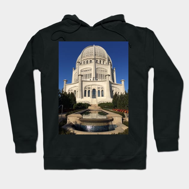 The Bahá'í House of Worship Hoodie by KT